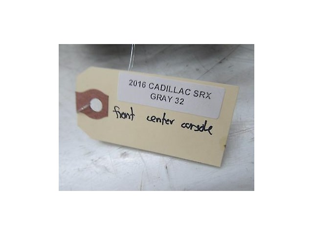 2013-2016 CADILLAC SRX OEM FRONT CENTER STORAGE BOX WITH 12 VOLT OUTLET 22896639