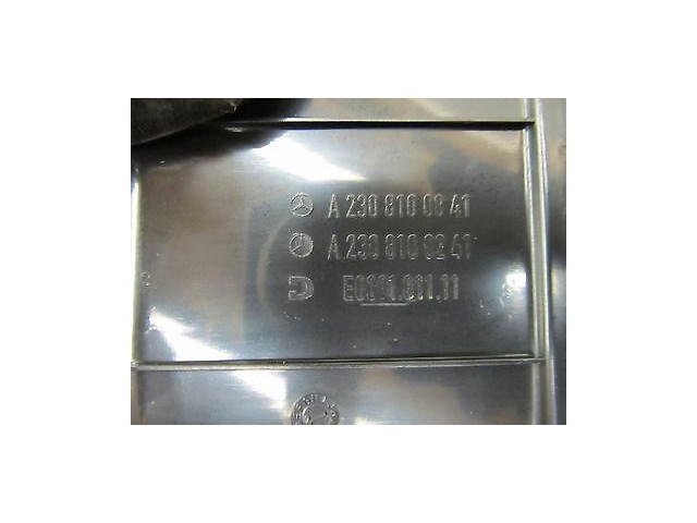 2003-2006 MERCEDES BENZ SL500R R230 OEM RIGHT REAR STORAGE COMPARTMENT BOX