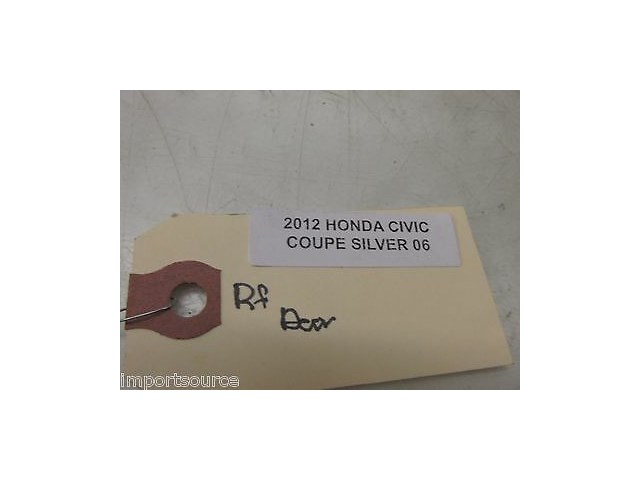 2012-2014 HONDA CIVIC COUPE OEM RIGHT FRONT INTERIOR DOOR PULL OPEN HANDLE  
