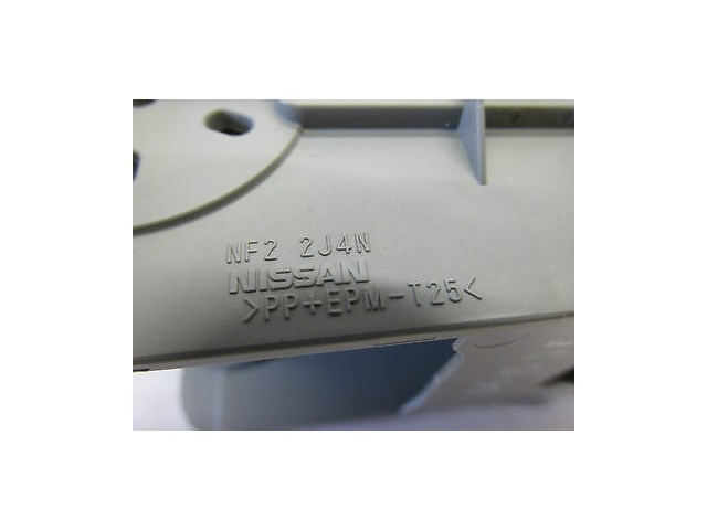 2007-2008 INFINITI G35 SEDAN OEM CHILD RESTRAINT HOOK COVERS SET OF THREE GRAY 