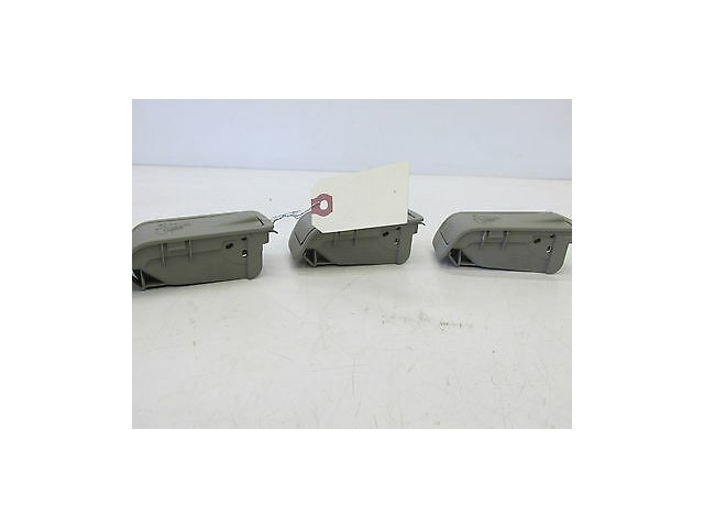 2007-2008 INFINITI G35 SEDAN OEM CHILD RESTRAINT HOOK COVERS SET OF THREE GRAY 
