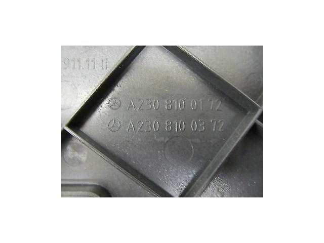 2003-2006 MERCEDES BENZ SL500R R230 OEM LEFT REAR LOWER COMPARTMENT LID COVER