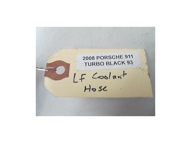 2005-2008 PORSCHE 911 TURBO 997 OEM LEFT FRONT WATER LINE CROSS TUBE RETURN HI