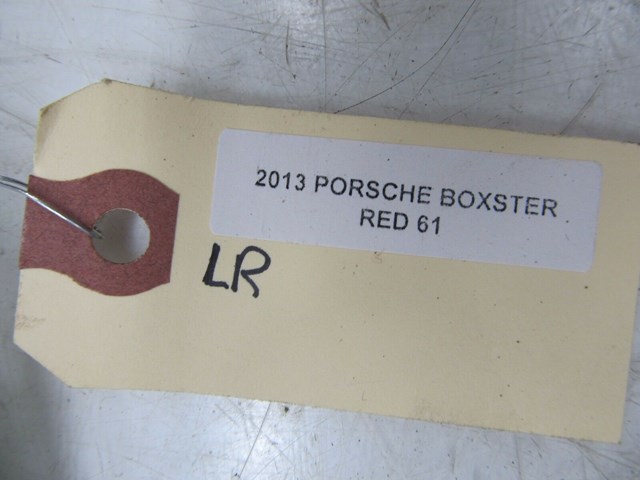 2013-2015 PORSCHE BOXSTER 981 OEM LEFT REAR SOFT TOP FLAP ACTUATOR BRACKET