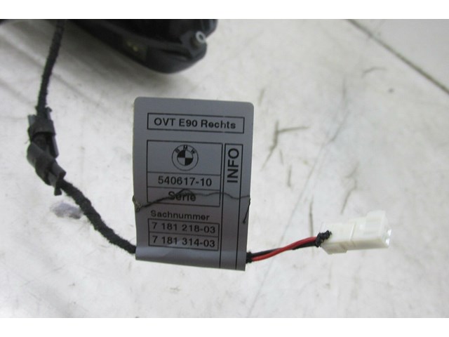 2007-2010 BMW 328xi E90 OEM RIGHT REAR PASSENGER SIDE DOOR HANDLE ILLUMINATED