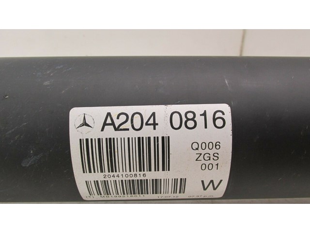 2012-2015 MERCEDES C250 COUPE W204 OEM RWD REAR DRIVESHAFT ASSEMBLY  