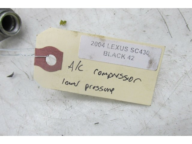  2002-2006 LEXUS SC430 OEM LOW SIDE A/C LINE HOSE   