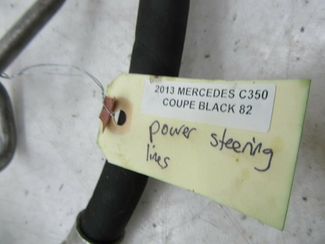 2012-2015 MERCEDES C350 COUPE OEM FRONT POWER STERRING HOSE LINES