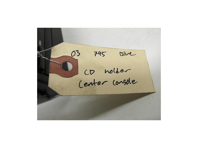 2002-2004 BMW 745LI E66 OEM 4 CD HOLDER COMPARTMENT UNIT BOX CENTER CONSOLE 