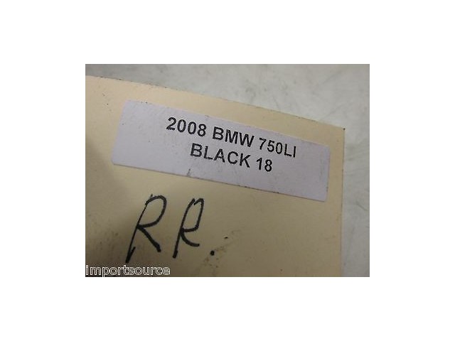 08 BMW 750LI E66 E65 OEM RIGHT REAR BUMPER COVER SUPPORT