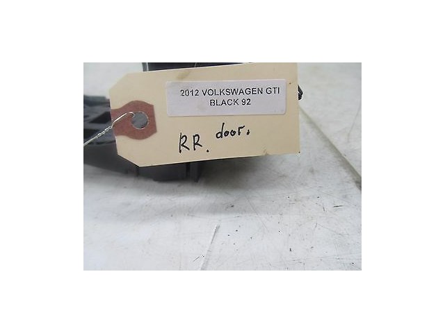 2008-2013 VOLKSWAGEN GTI MK6 OEM RIGHT REAR PASSENGER SIDE DOOR HANDLE 5N0837017