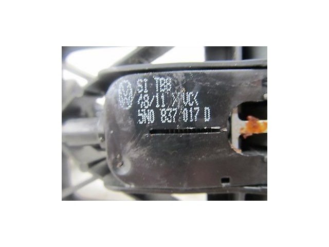 2008-2013 VOLKSWAGEN GTI MK6 OEM RIGHT REAR PASSENGER SIDE DOOR HANDLE 5N0837017