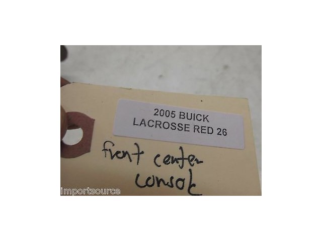 2005-2009 BUICK LACROSSE OEM FRONT CENTER CONTROL AUTOMATIC GEAR SELECTOR BEZEL 