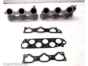 2011-2013 HONDA ODYSSEY OEM LOWER INTAKE MANIFOLD SET (2)