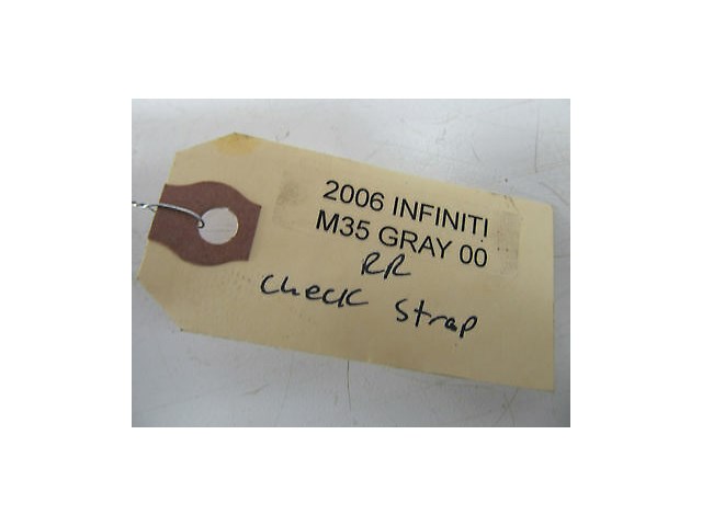 2006-2009 INFINITI M35 OEM RIGHT REAR BACK DOOR CHECK STRAP STOPPER LEVER 