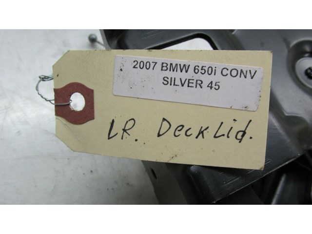 2006-2010 BMW 650i E64 OEM LEFT REAR DECKLID TONNEAU COVER HYDRAULIC CYLINDER 