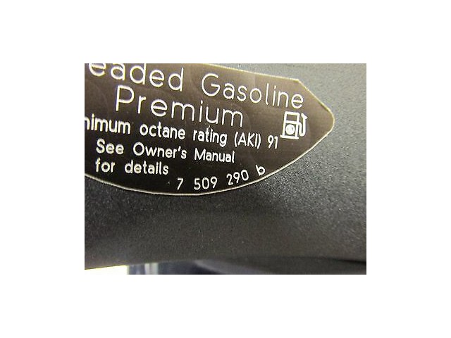  2008-2010 BMW 528xi 535i E60 OEM FUEL TANK ENTER DOOR LID COVER W/ HOUSING