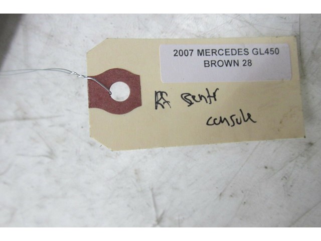 2007-2012 MERCEDES GL450 X164 OEM RIGHT FRONT CENTER CONSOLE HANDLE