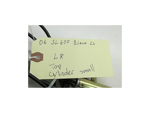 2004-2006 MERCEDES BENZ SL600 R230 OEM LEFT REAR TOP HYDRAULIC CYLINDER SMALL