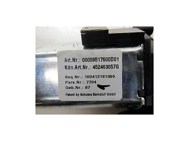 2011-2013 BMW 550i 535i F10 OEM RIGHT FRONT PASSENGERS SIDE UPPER TOP TILT MOTOR