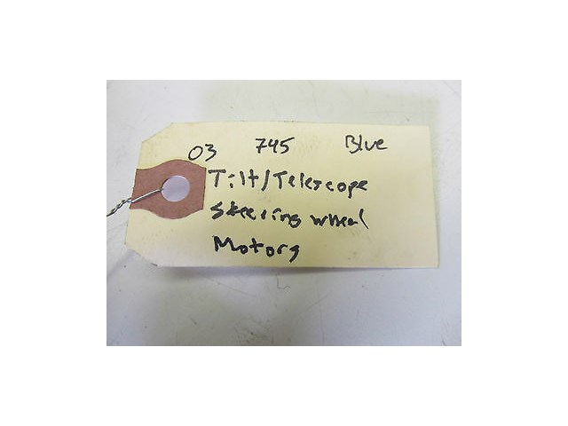 2002-2004 BMW 745LI E66 OEM TELESCOPE MOTOR WHEEL TILT MOTOR CRH TEMIC