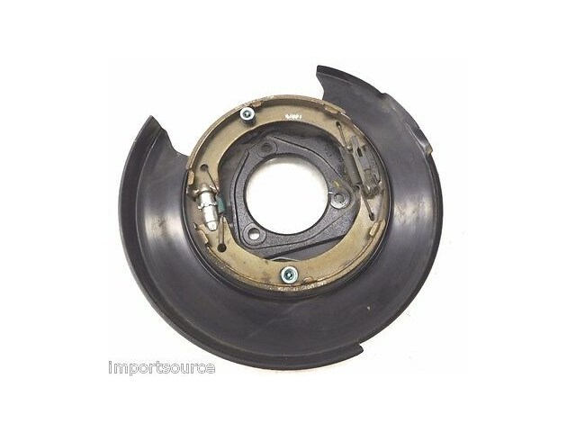 2013-2015 GMC ACADIA OEM LEFT REAR DRIVER SIDE DRUM BRAKE ASSEMBLY