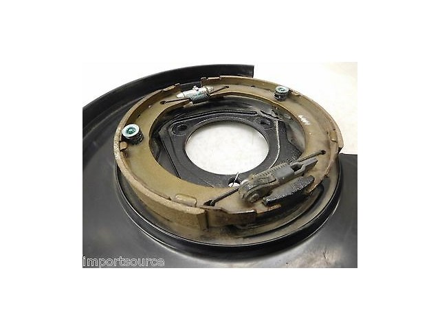 2013-2015 GMC ACADIA OEM LEFT REAR DRIVER SIDE DRUM BRAKE ASSEMBLY