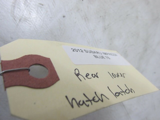 2012-2014 SUBARU IMPREZA OEM REAR LATCH CATCH 