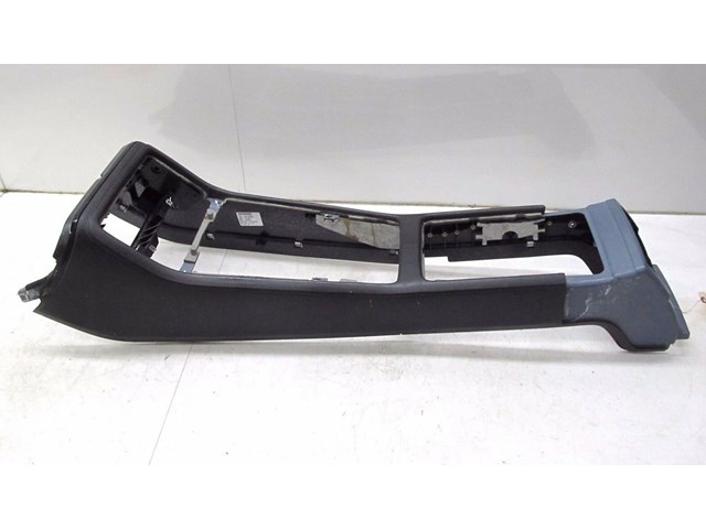 2004-2008 AUDI A8L W12 OEM FRONT FLOOR CENTER CONSOLE BLACK LEATHER