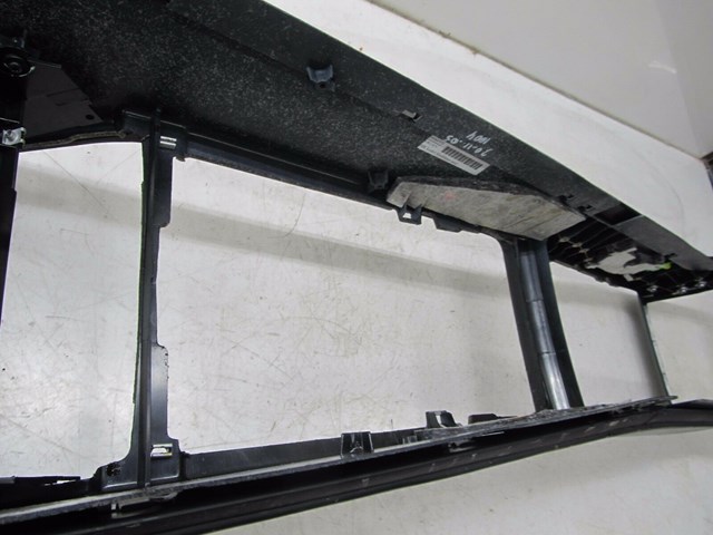 2004-2008 AUDI A8L W12 OEM FRONT FLOOR CENTER CONSOLE BLACK LEATHER