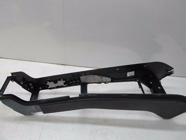 2004-2008 AUDI A8L W12 OEM FRONT FLOOR CENTER CONSOLE BLACK LEATHER