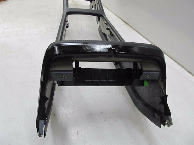 2004-2008 AUDI A8L W12 OEM FRONT FLOOR CENTER CONSOLE BLACK LEATHER