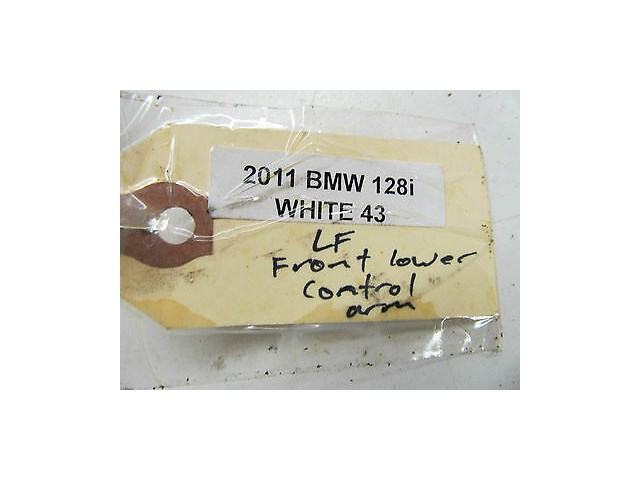 2011-2013 BMW 128i E82 OEM LEFT FRONT LOWER FRONT CONTROL ARM 6 765 305