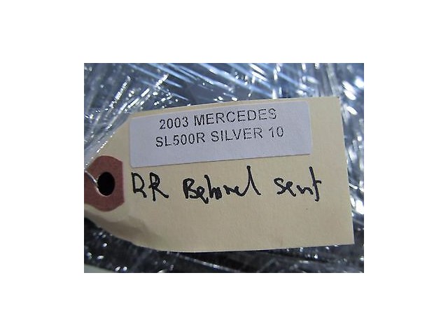 2003-2006 MERCEDES BENZ SL500R R230 OEM RIGHT REAR LOWER COMPARTMENT LID COVER