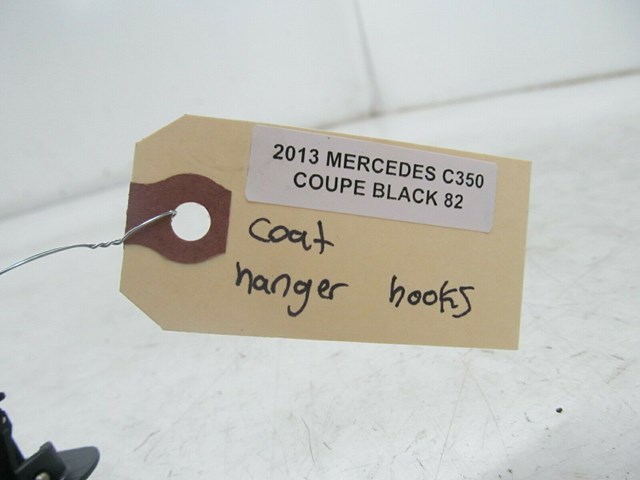 2012-2015 MERCEDES C350 COUPE OEM COAT HANGER HOOKS A207 810 0140
