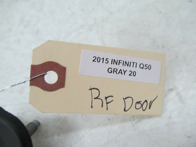 2014-2018 INFINITI Q50 OEM RIGHT FRONT PASSENGER SIDE DOOR CATCH LATCH 