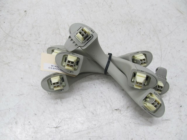  2004-2011 SAAB 9-3 OEM TOP OVERHEAD HANDLE GRIP BAR ASSEMBLY SET OF (4)