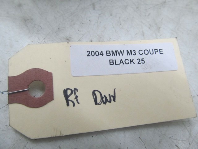 2002-2006 BMW M3 E46 COUPE OEM RIGHT FRONT MIRROR MEMORY 