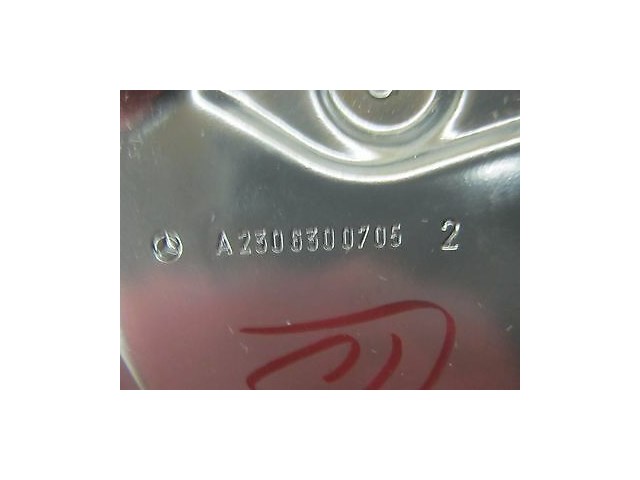 2003-2006 MERCEDES BENZ SL500R R230 OEM LEFT REAR GRIDER FRAME SUPPORT BRACKET