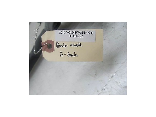 2008-2013 VOLKSWAGEN GTI MK6 OEM E BRAKE CONTROL PARKING BRAKE HANDEL ASSEMBLY 