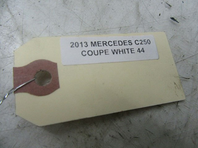 2012-2015 MERCEDES C250 COUPE W204 OEM MASTER BRAKE CYLINDER 