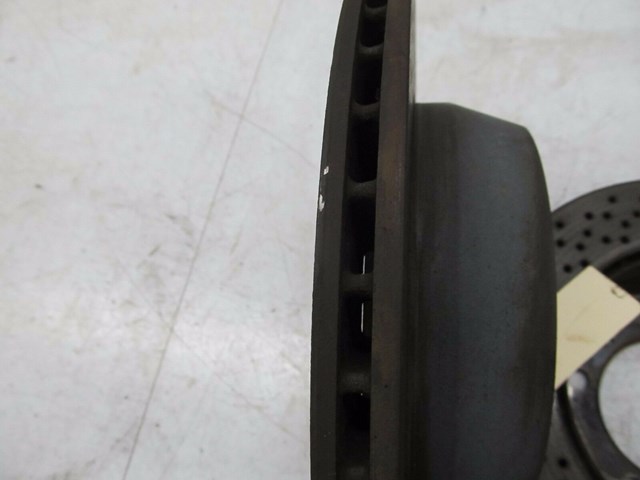 2013-2015 PORSCHE BOXSTER 981 OEM REAR BRAKE DRILLED ROTORS SET PAIR 8,065 MILES