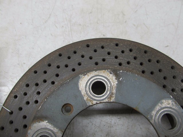 2013-2015 PORSCHE BOXSTER 981 OEM REAR BRAKE DRILLED ROTORS SET PAIR 8,065 MILES