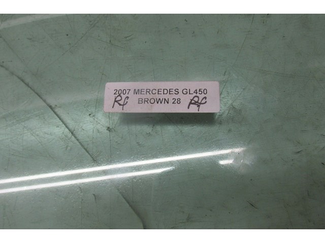 2007-2012 MERCEDES GL450 X164 OEM RIGHT FRONT PASSENGER SIDE WINDOW 