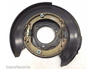 2013-2015 GMC ACADIA OEM RIGHT REAR PASSENGER SIDE DRUM BRAKE ASSEMBLY