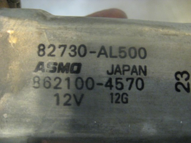 06 Infiniti G35 Rear RH Power Window Motor 82730 AL500 R16898