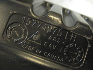 07  EQUINOX Rear Trunk Compartment Spacer 15774975 R16960