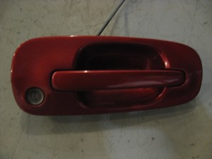 03 Subaru IMPREZA Front RH Passenger Exterior Door Handle Red R12329
