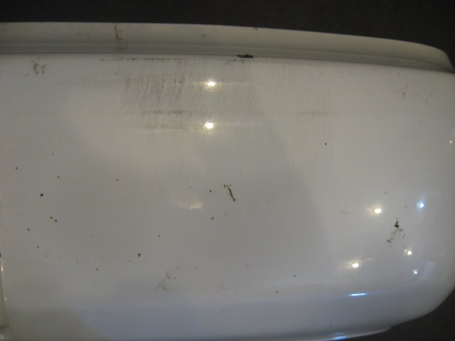 95 Nissan 240SX White Rear Bumper Cover  R12594