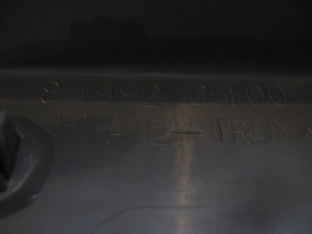 95 Nissan 240SX Rear Trunk Luggage Trim 84992 65F00 R12595